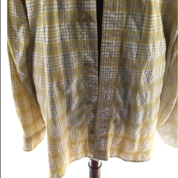 Duluth Trading Co. Men Tall Buttondown Plaid Shirt - Picture 2 of 12